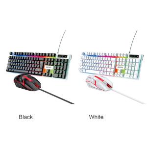 Kakusiga Backlight Multi-Colour Gaming Keyboard And Mouse Combo