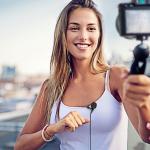 Kakusiga Vlogging Lavalier Clip-on Microphone Type-C with Noise cancellation