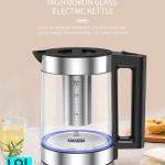 Kakusiga Glass Electric Kettle With A Filter - 1.8litres