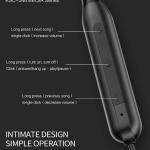 Kakusiga Magnetic BT5.0 Sport Neck-hanging/Neckband Bluetooth Headset