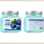 SADOER Blueberry Exfoliating Bath Salt Body Scrub