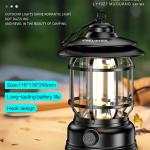 Kakusiga Retro Outdoor Camping Light Lantern