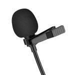 Kakusiga Lapel Clip-on Microphone 3.5mm Audio Connector, 2m Length
