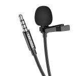 Kakusiga Lapel Clip-on Microphone 3.5mm Audio Connector, 2m Length