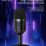 Premium Condenser Microphones USB Gaming Microphone For PC Computer Streaming Video Podcasting Studio Recording