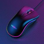 Kakusiga LED Flashing Gaming Wired Mouse