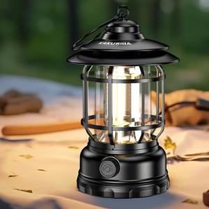 Kakusiga Retro Outdoor Camping Light Lantern