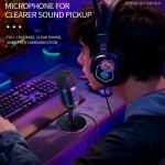 Premium Condenser Microphones USB Gaming Microphone For PC Computer Streaming Video Podcasting Studio Recording