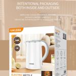 Kakusiga Electric Kettle 1.8L - White