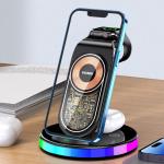 Kakusiga 20.5W 3 in 1 Wireless Charging Station / dock for iPhone, Apple Watch and AirPods