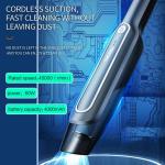 Kakusiga Vacuum Cleaner -Portable, Rechargeable, Mini 2 In 1 Wireless/Cordless