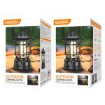 Kakusiga Retro Outdoor Camping Light Lantern