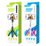 Kakusiga Portable & Expandable Remoted Tripod Selfie Stick